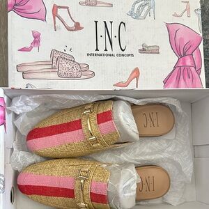 INC International Concepts Women's Red and Pink Loafers